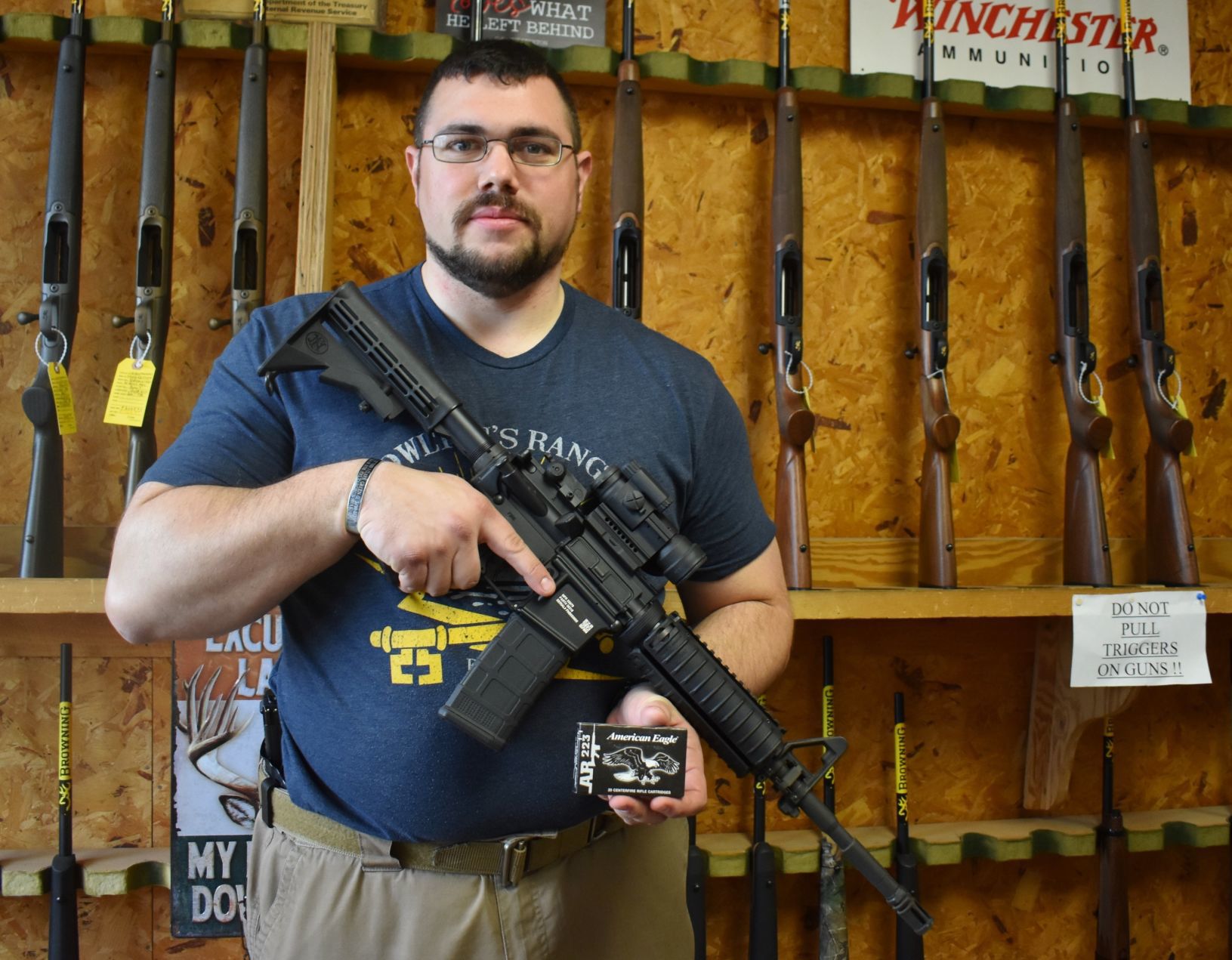 Village Gun Store owner